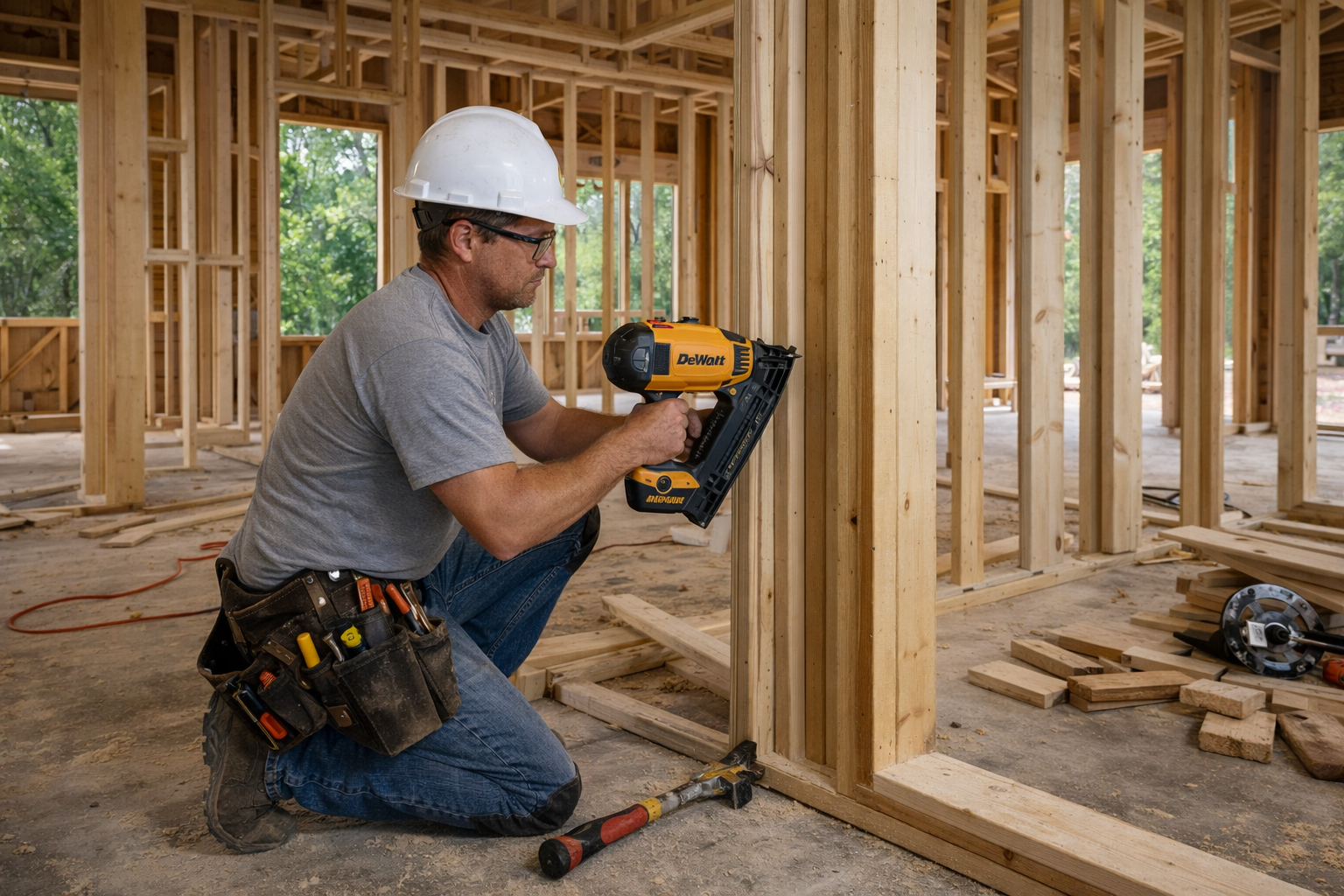 Custom Home Framing